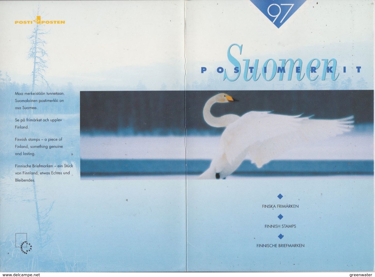 Finlansd 1997 Yearbook (see Scan) ** Mnh (F8337) - Full Years