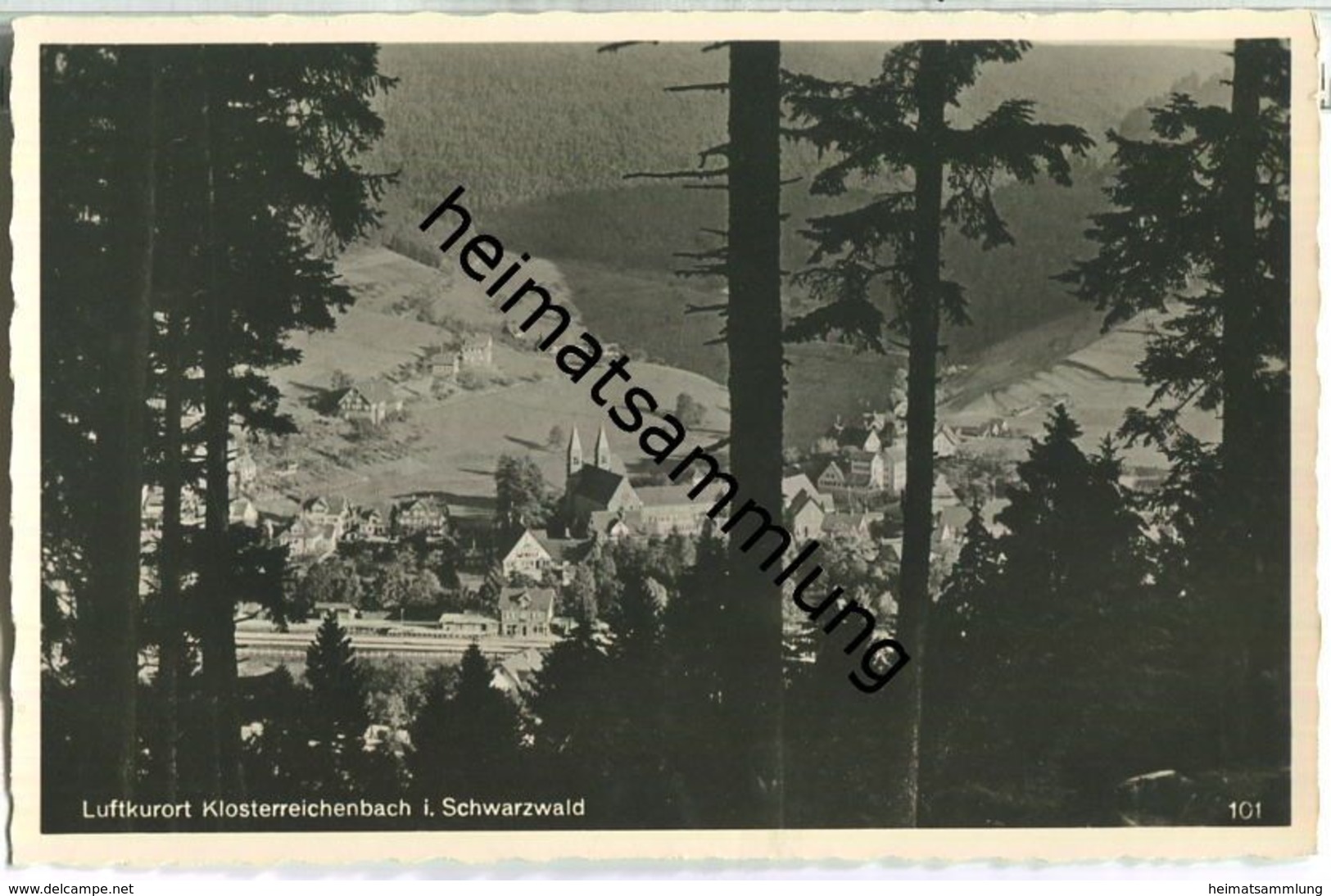 Klosterreichenbach - Foto-Ansichtskarte - Verlag Wilhelm Haisch Klosterreichenbach - Baiersbronn