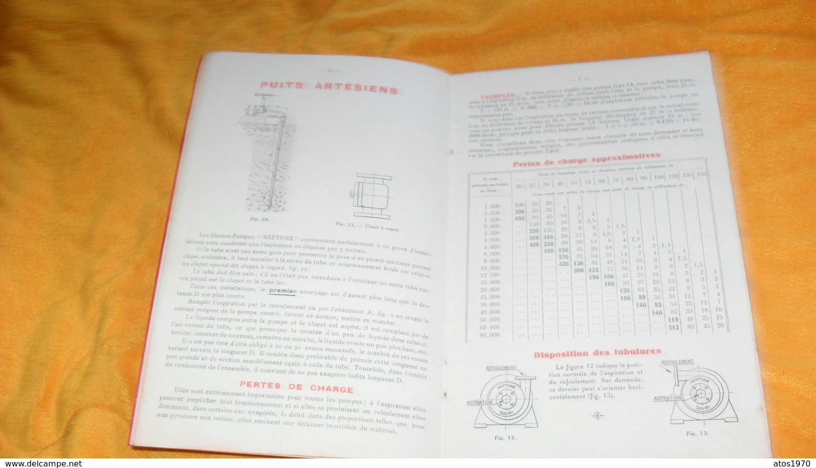 CATALOGUE TARIF ANCIEN DE MARS 1925..JULIEN & PRAT LYON VILLEURBANNE..ELECTRO POMPES..TARIF 20.. - Publicités