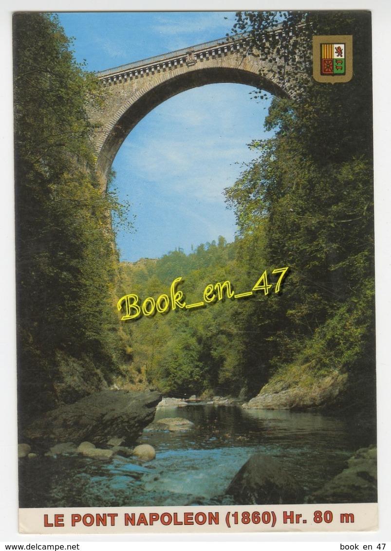 {59681} 65 Hautes Pyrénées Luz Saint Sauveur , Le Pont Napoléon - Ponts