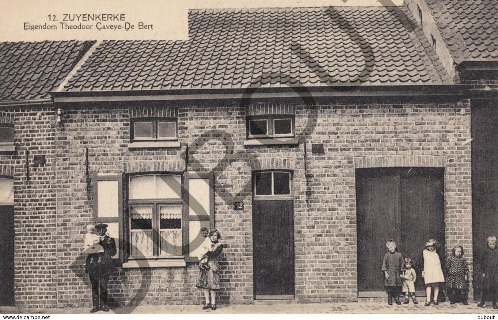 Postkaart - Carte Postale - Zuienkerke - Eigendom Theodoor Caveye - De Bert  (B541) - Zuienkerke