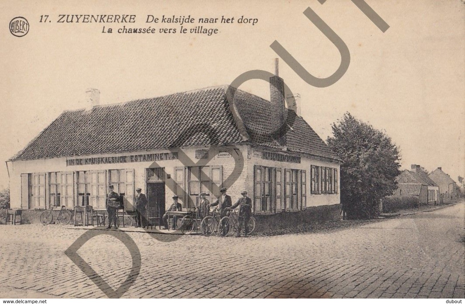 Postkaart - Carte Postale - Zuienkerke - De Kalsijde Naar Het Dorp  (B568) - Zuienkerke
