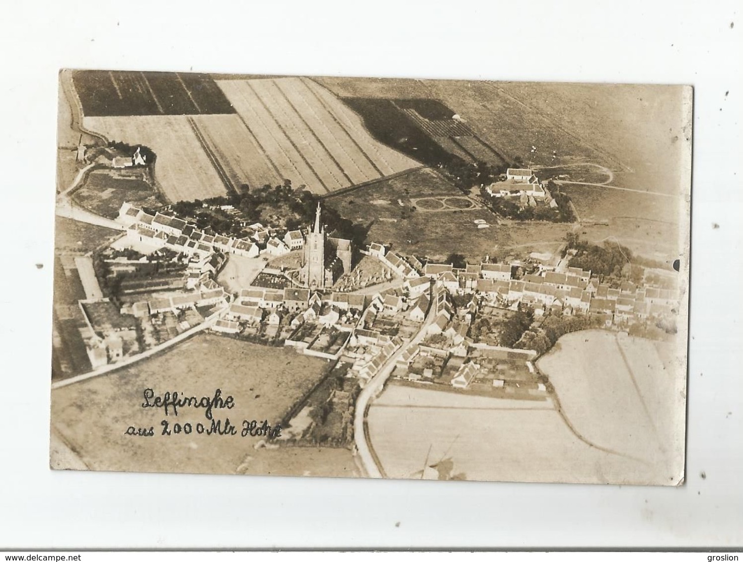 LEFFINGE (MIDDELKERKE) CARTE PHOTO VUE AERINNE - Middelkerke