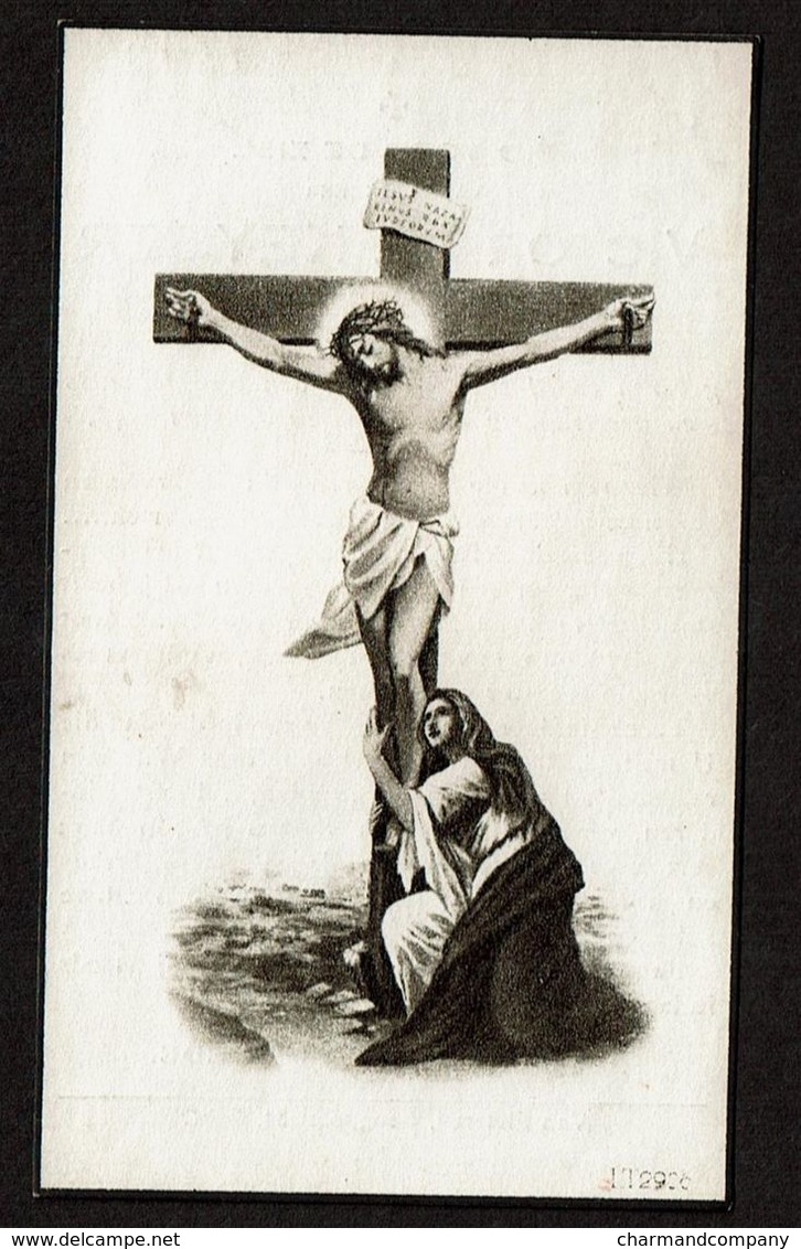 Bid Voor De Ziel - Victor DE KEYSER (A. Van Haver) - Moerzeke-Castel 1888 / Gent 1943 - 2 Scans - Images Religieuses