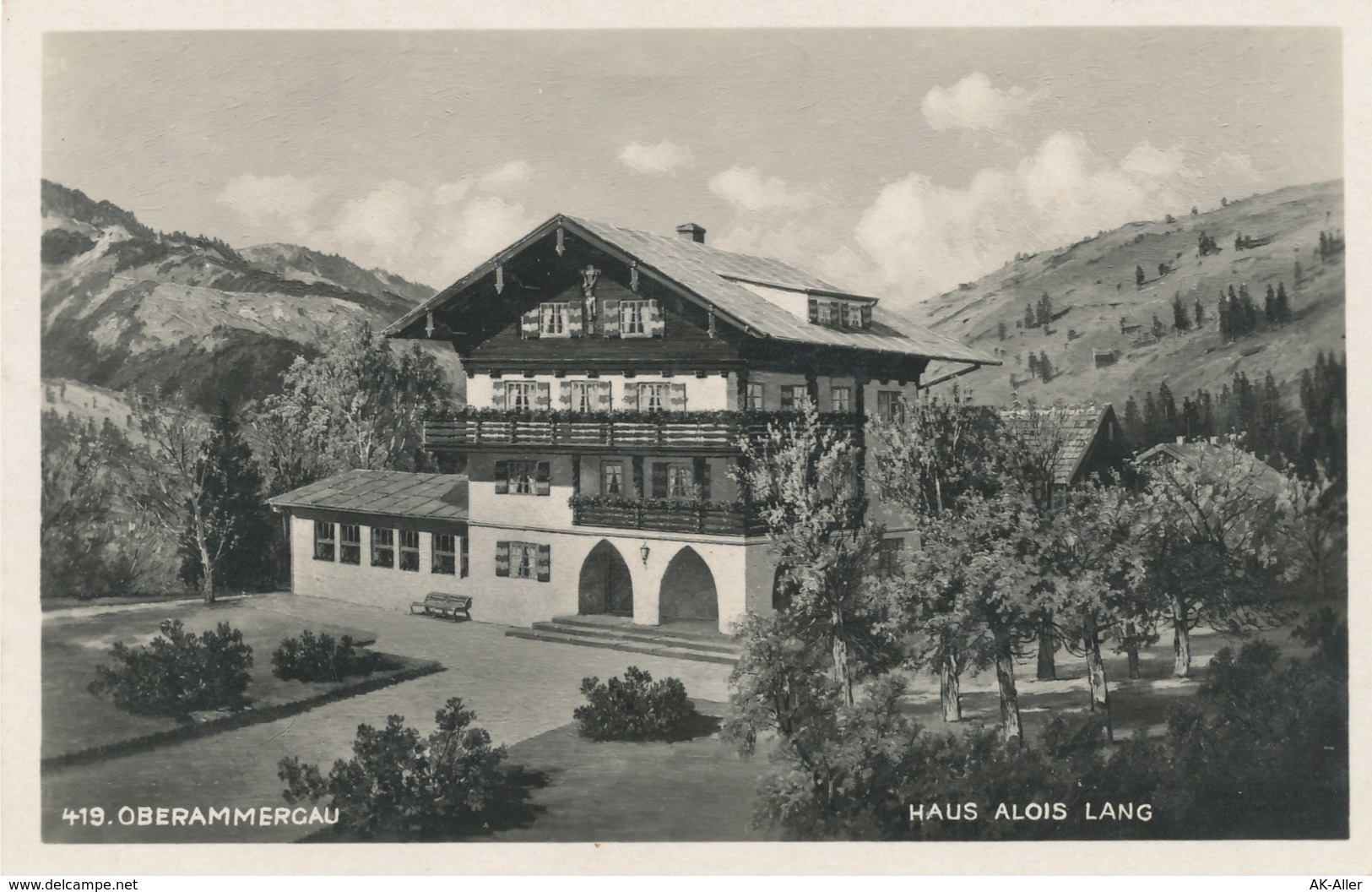 Oberammergau Haus Alois Lang Ugl - Oberammergau