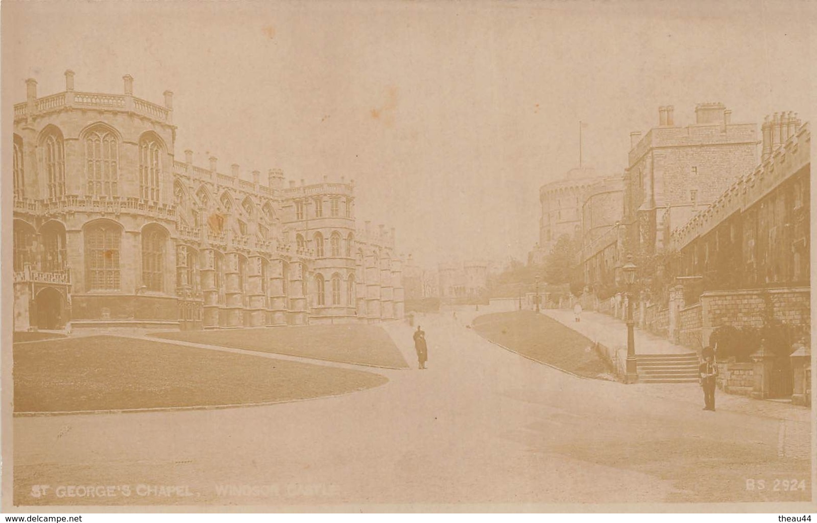 ¤¤   -   ROYAUME-UNI  -  ANGLETERRE  -  Carte-Photo  -  Saint-Georges Chapel   -  WINDSOR   -  Castle    -  ¤¤ - Windsor