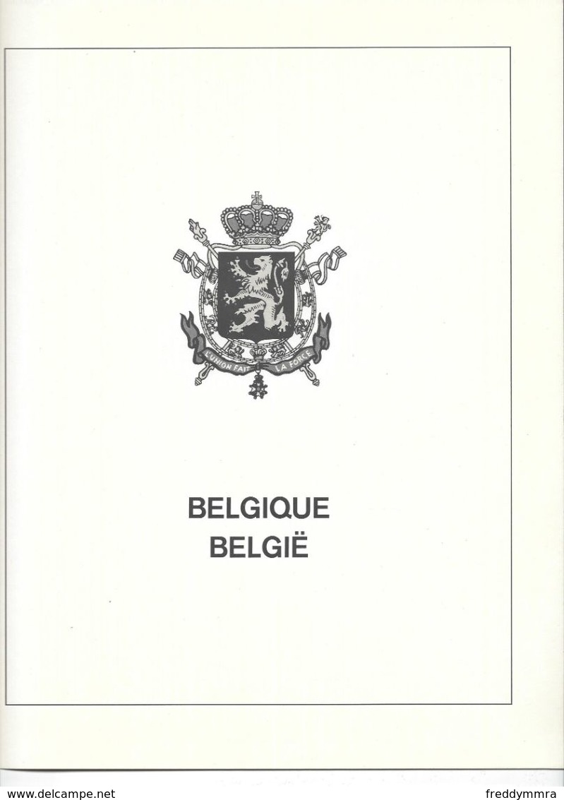 Belgique: Feuilles Lindner De 1981 à 1987  (N° 76 à 105) - A Bandes