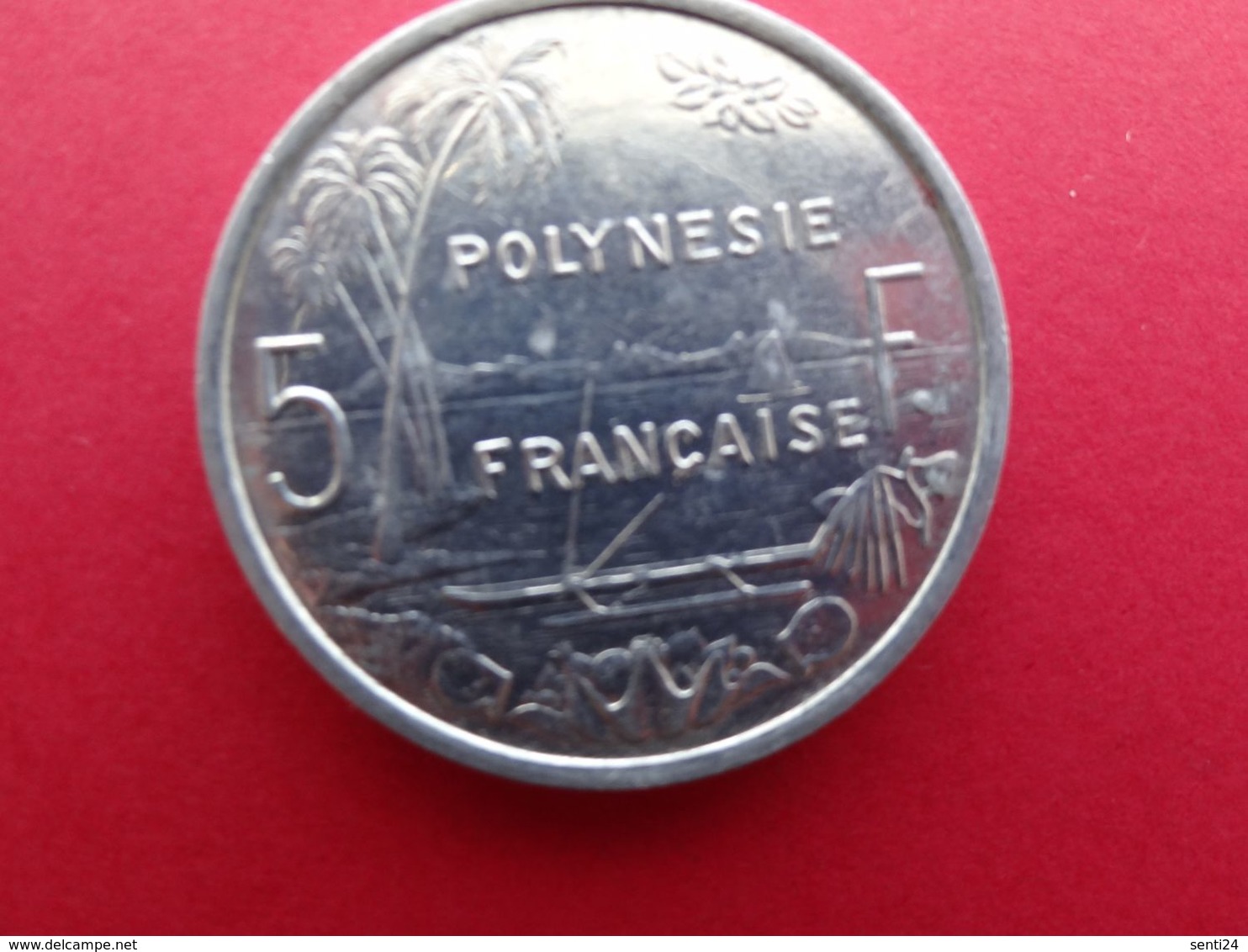 Polynesie  Francaise  5 Francs  1991  Km 12 - Polynésie Française