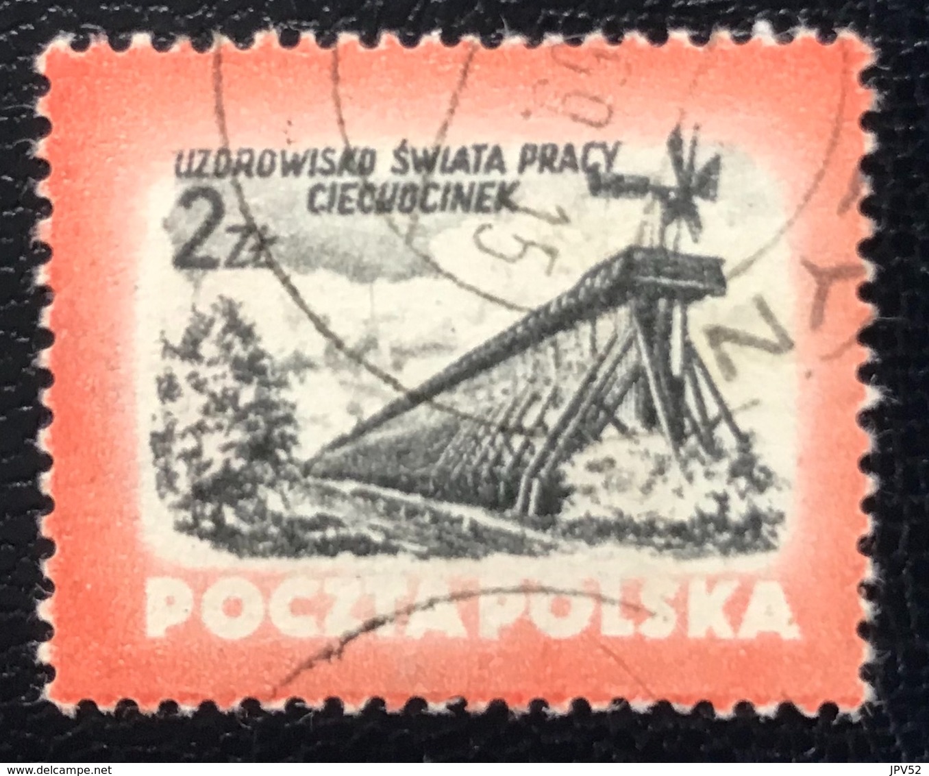 Polska - Poland - Polen - P1/8 - (°)used - 1953 - Kuuroorden - Michel Nr. 830c - Bäderwesen