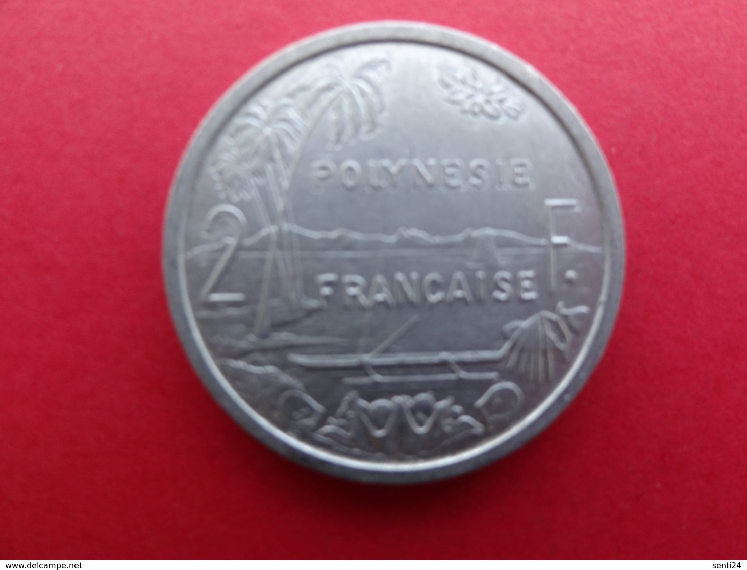 Polynesie  Francaise  2 Francs  1965  Km 3 - French Polynesia