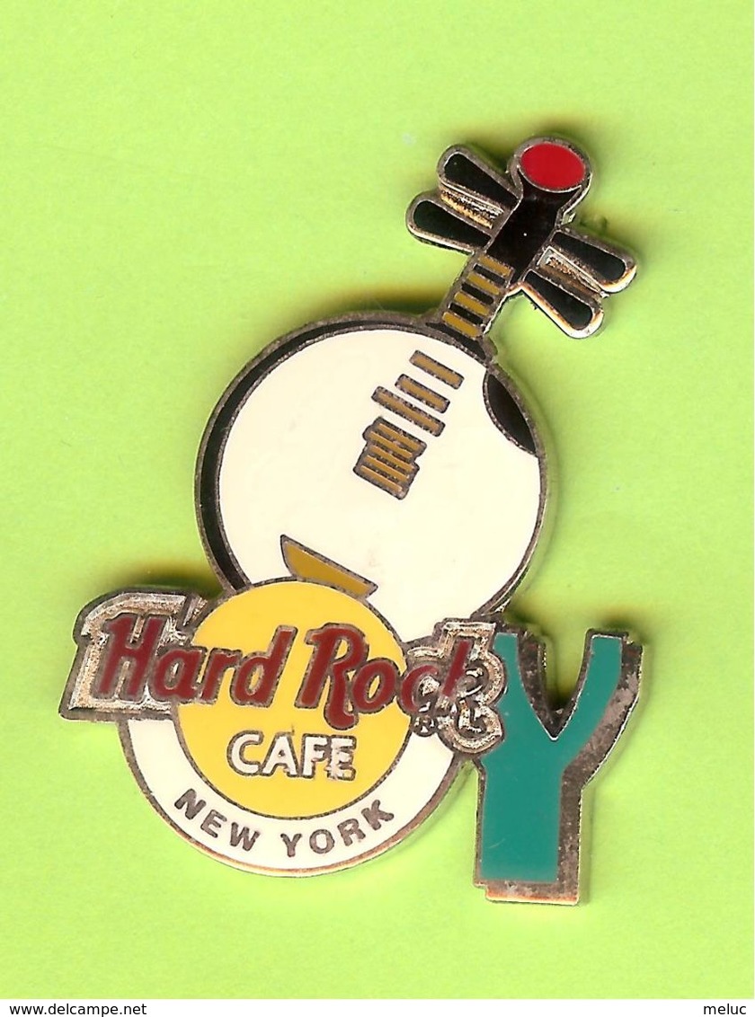 Pin's Hard Rock Café New York Guitare De Lune - HRC100 - Musica