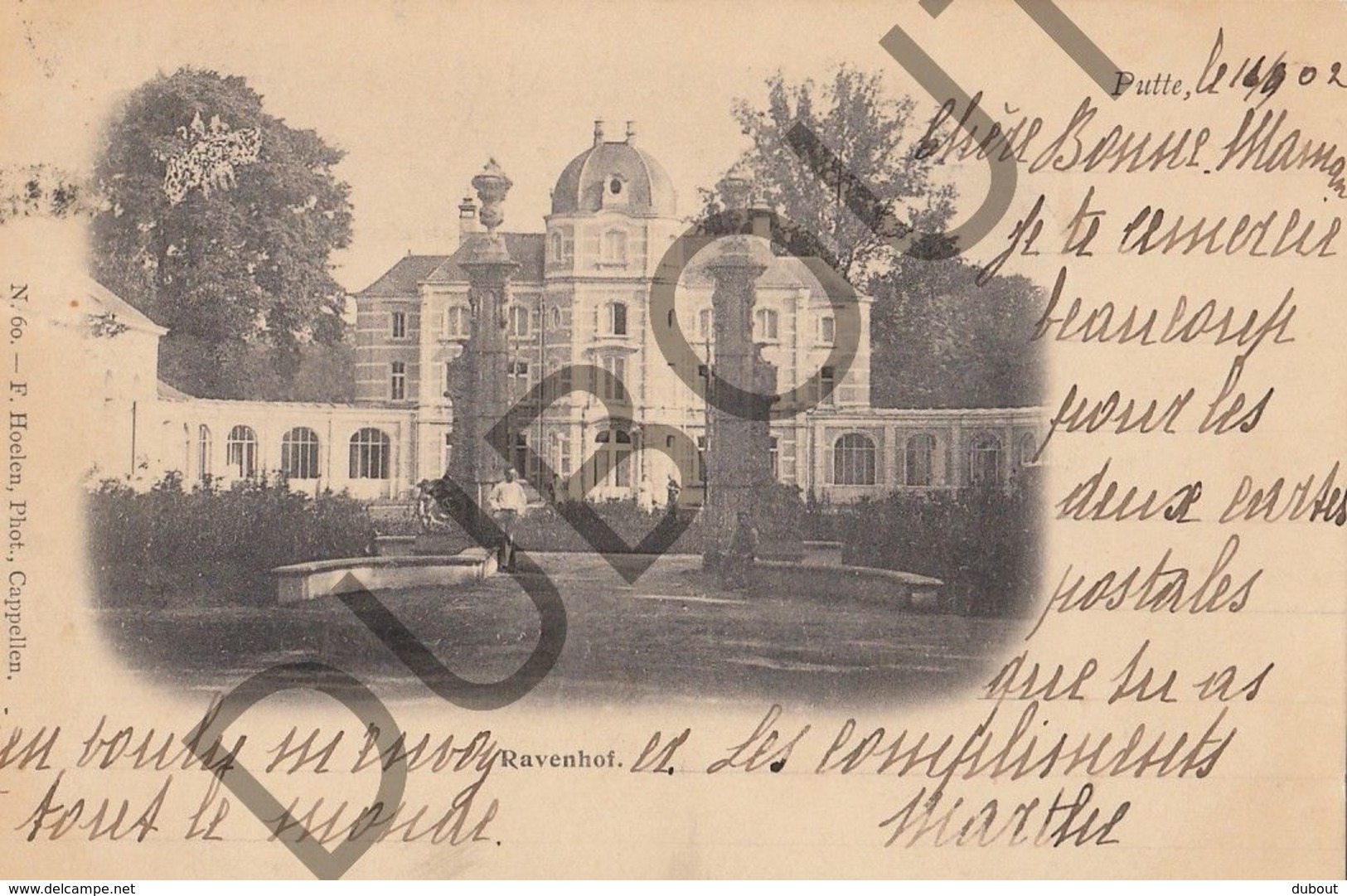 Postkaart - Carte Postale Putte - Ravenhof  (B581) - Putte