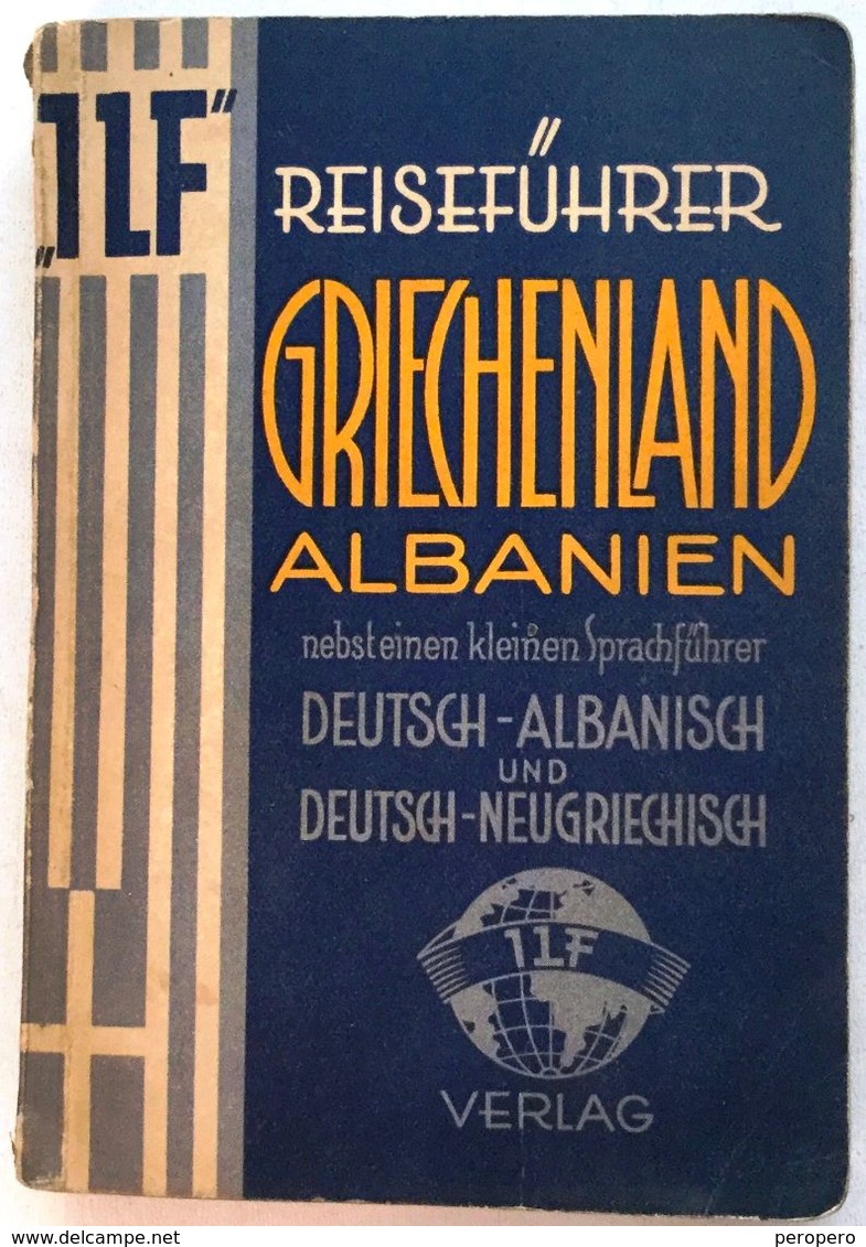 REISEFÜHRER GRIECHENLAND ALBANIEN   GREECE AND  ALBANIA   1920's - Grecia