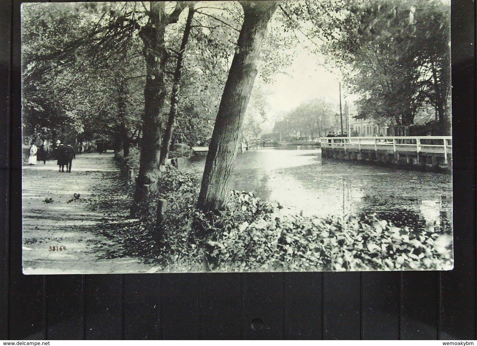 AK Von Bromberg (Preußen) Mit Promenade U. Partie An Der 2. Schleuse  Vom 23.7.1910 Nach Berlin - Heute: Polen Bydgoszcz - Polonia