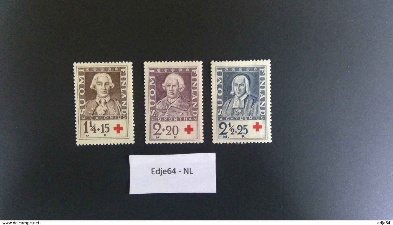 1935 Finland Rode Kruis - Unused Stamps