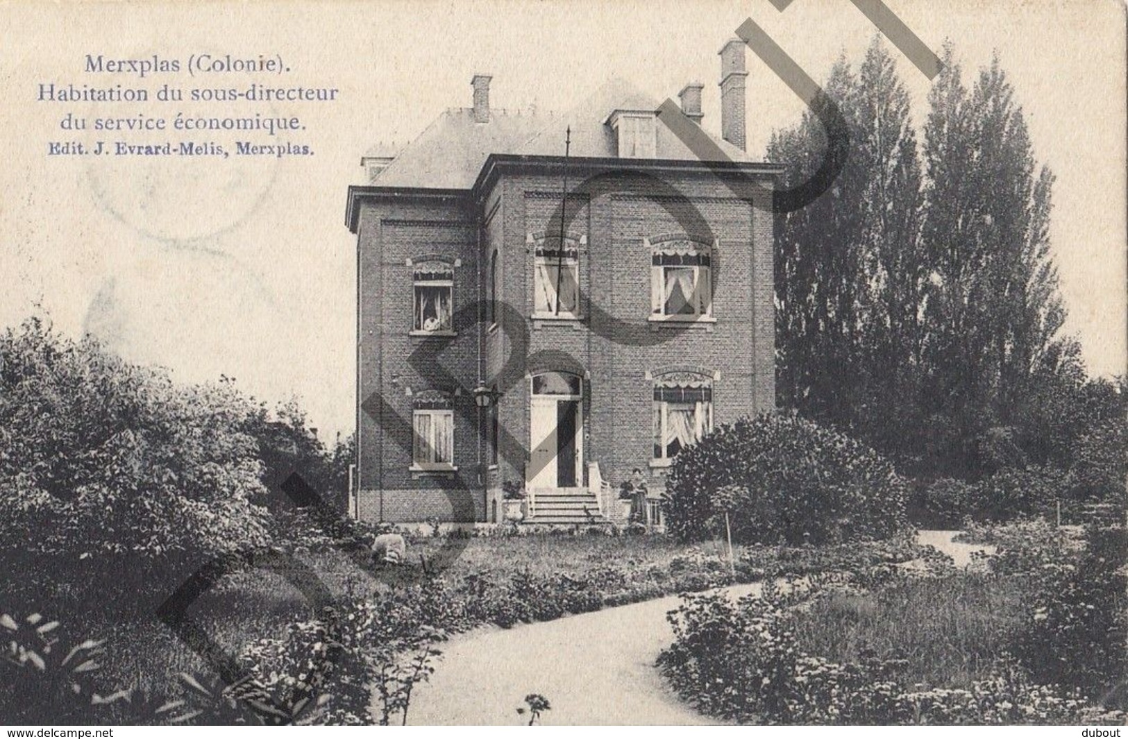 Postkaart - Carte Postale - Merksplas - Colonie - Habitation De Sous-directeur  (B513) - Merksplas