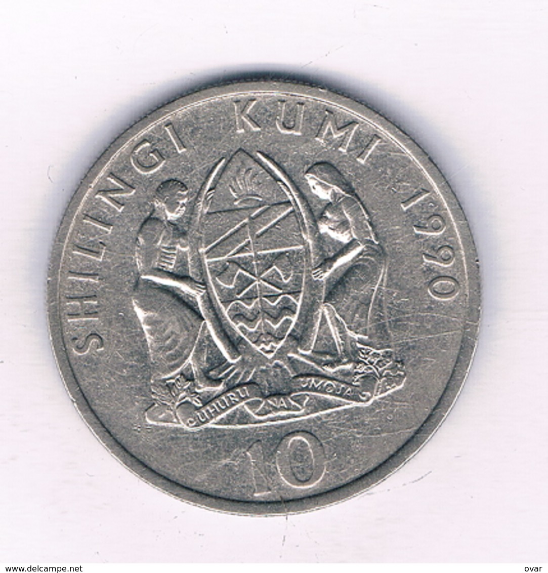 10 SHILLINGI 1990 TANZANIA /5494/ - Tansania