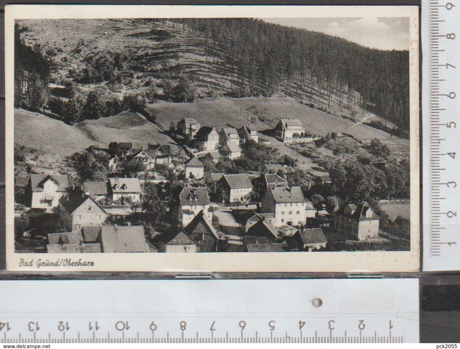 Bad Grund Gelaufen 1952 ( AK 1051 )  Günstige Versandkosten - Bad Grund