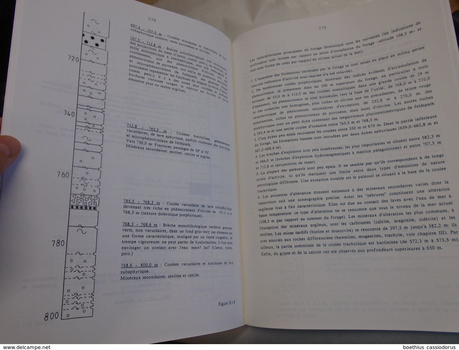 GEOCHIMIE PETROLOGIE DES ROCHES VOLCANIQUES FORAGES EAIO MURUROA POLYNESIE FRANCAISE 1992 CAROFF / MARQUISES TUAMOTU... - Outre-Mer