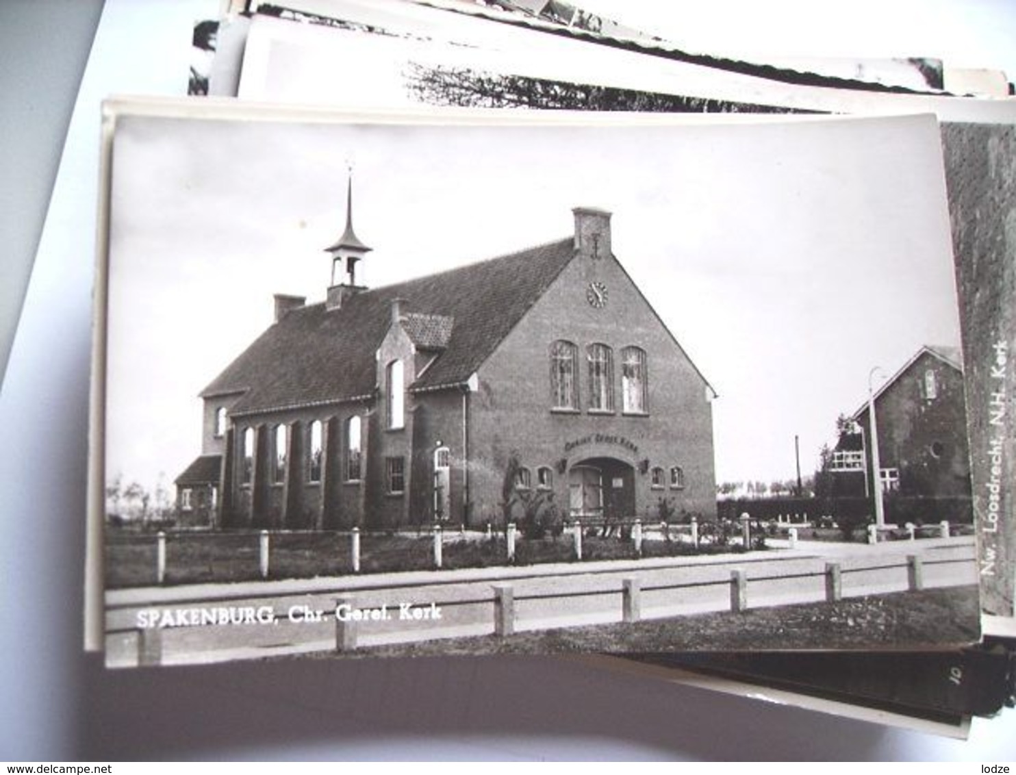 Nederland Holland Pays Bas Spakenburg Met Chr. Gereformeerde Kerk - Spakenburg
