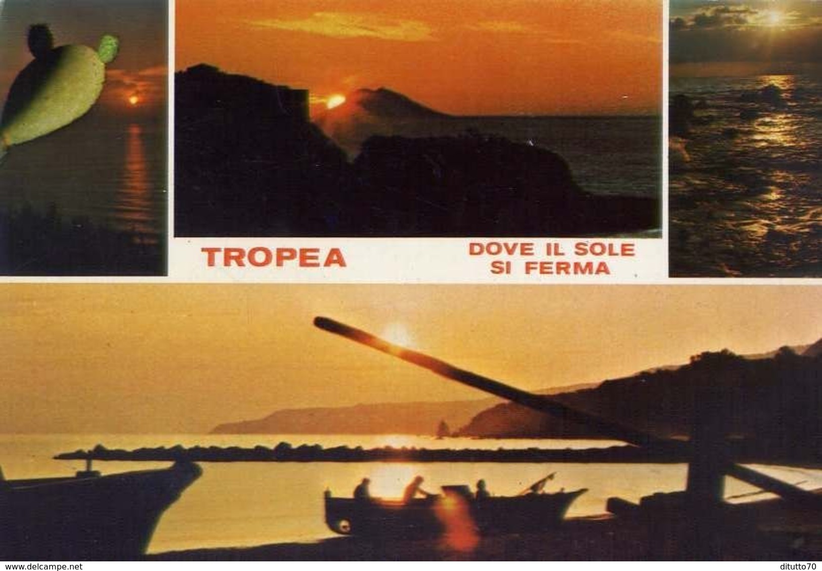 Tropea - Dove Il Sole Si Ferma - Formato Grande Non Viaggiata – E 16 - Other & Unclassified