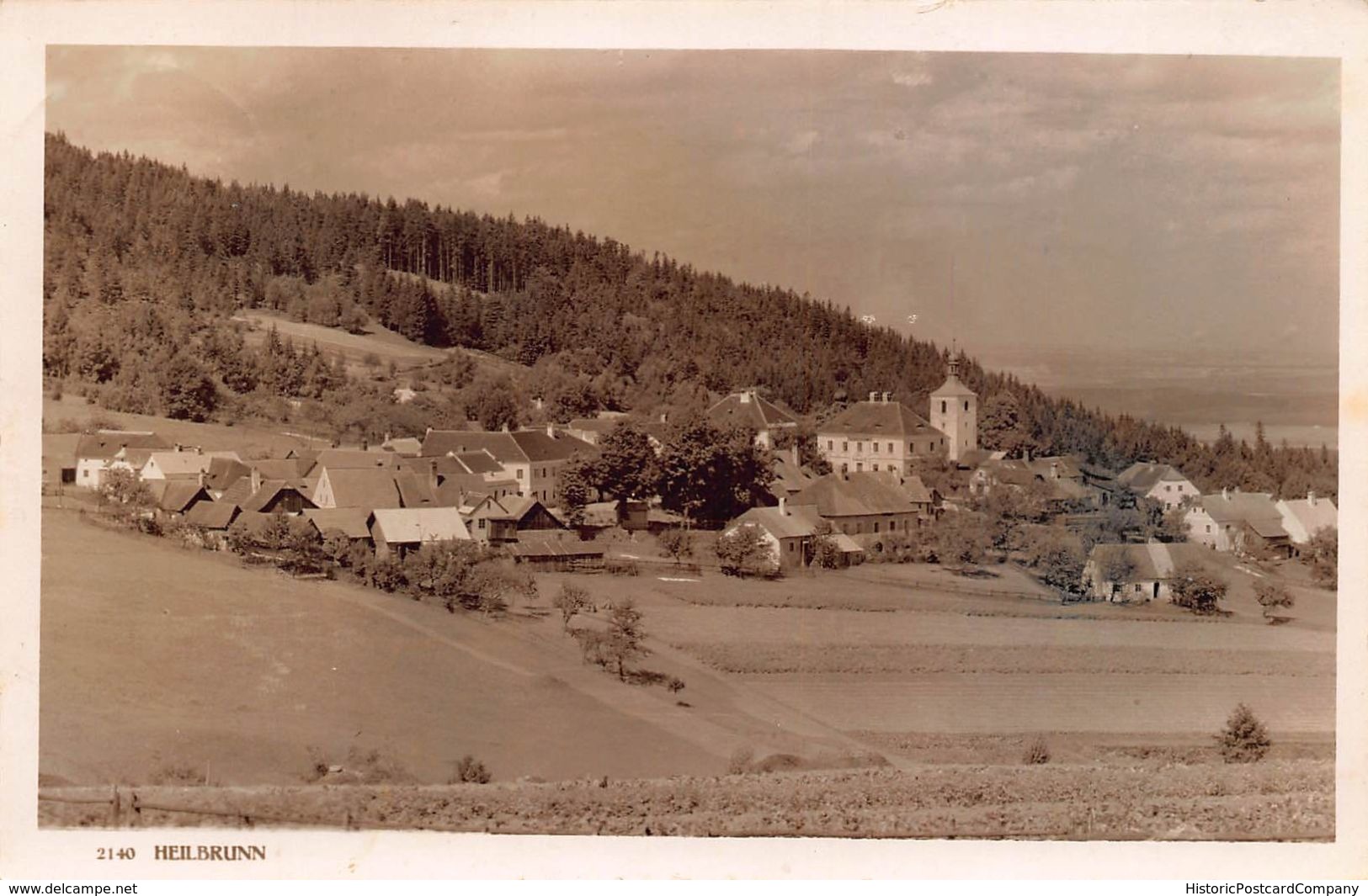 HEILBRUNN SALZBURG AUSTRIA~PANORAMA 1939 PHOTO POSTCARD 47414 - Altri & Non Classificati