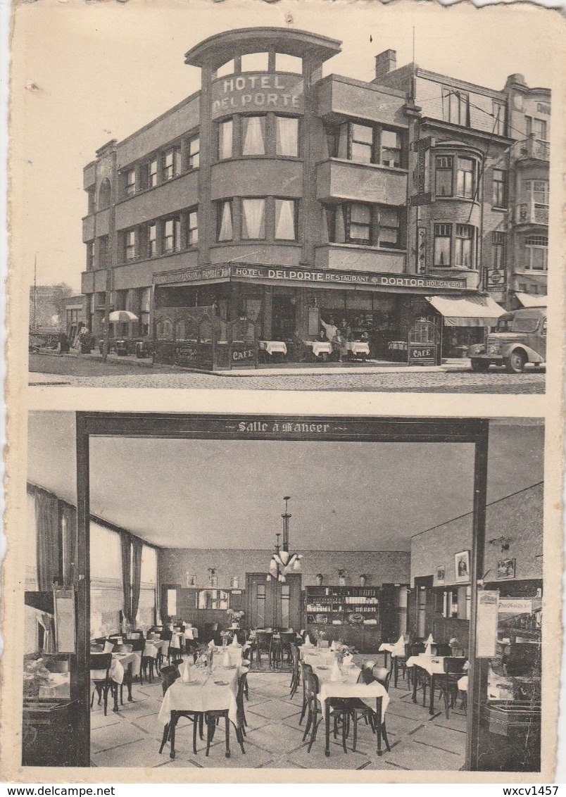 De Panne La Panne , Hotel Delporte ,Avenue De La Chaloupe (Pub Bière Bier Dortor Hougaerde  Brasserie Brouwerij - De Panne