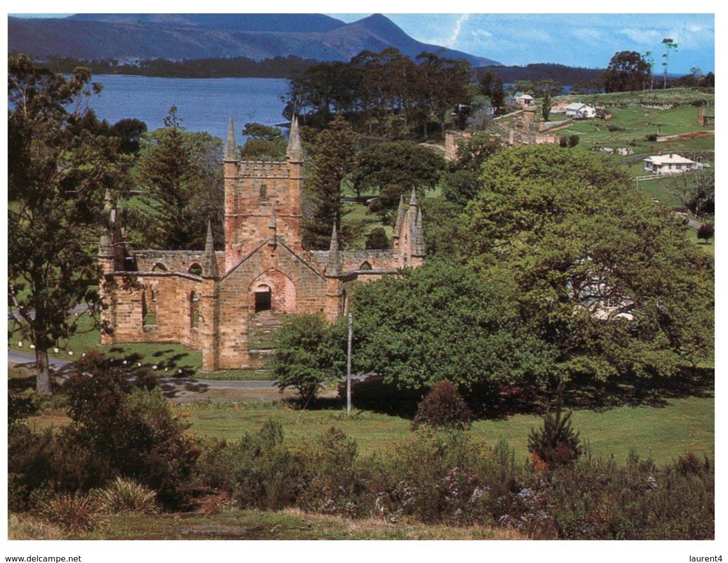 (C1) Australia - TAS - Port Arthur Church (ruins) - Port Arthur