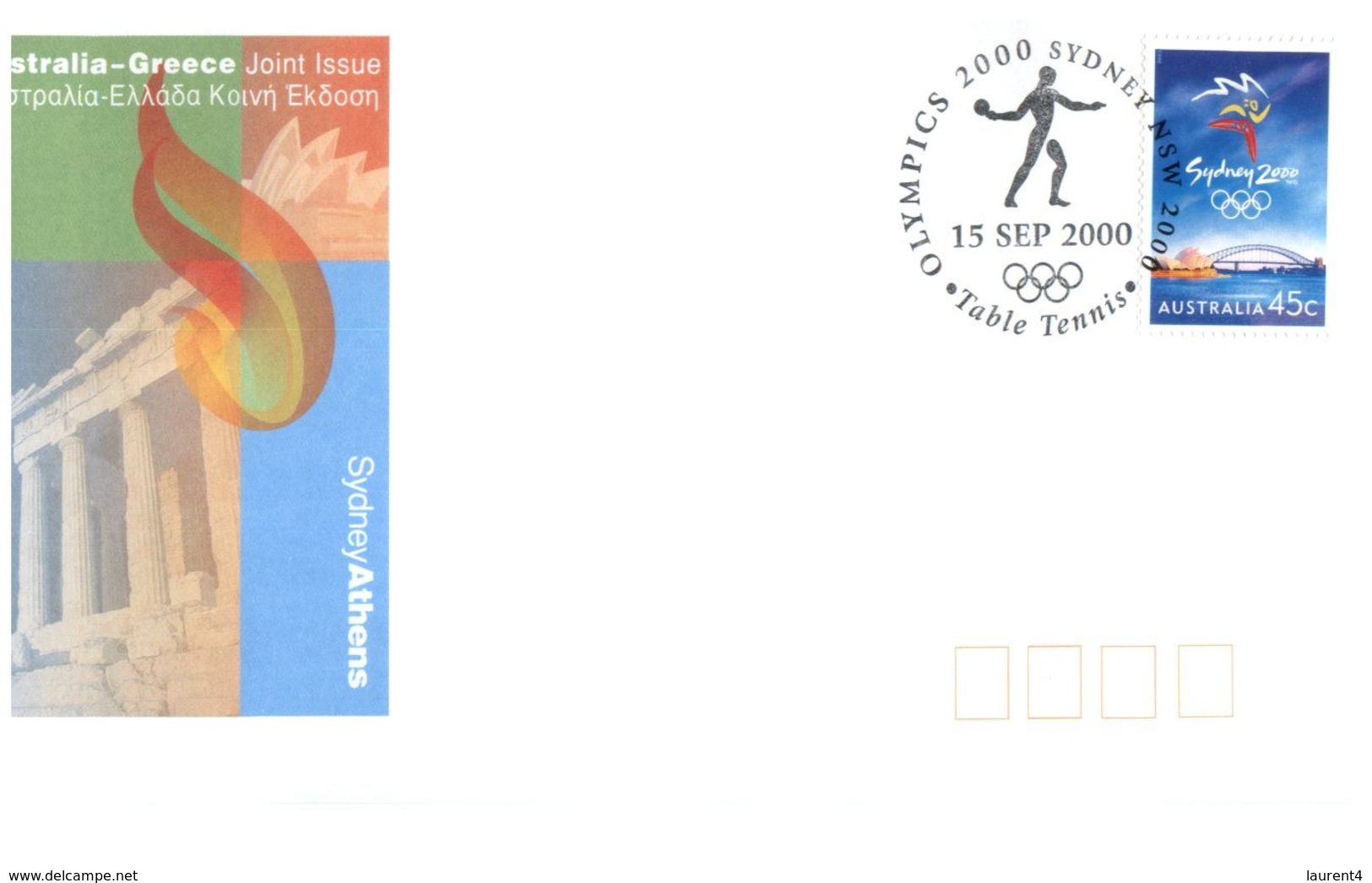 (C 4) Australia - 200 Olympic Games - set of 12 sports cancelled on 15 September 2000