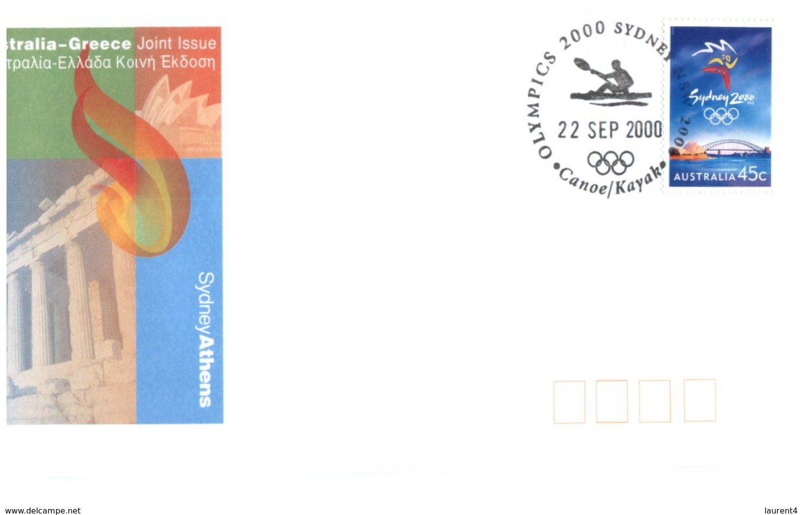 (C 4) Australia - 2000 Olympic Games - set of11 sports cancelled on 22 September 2000