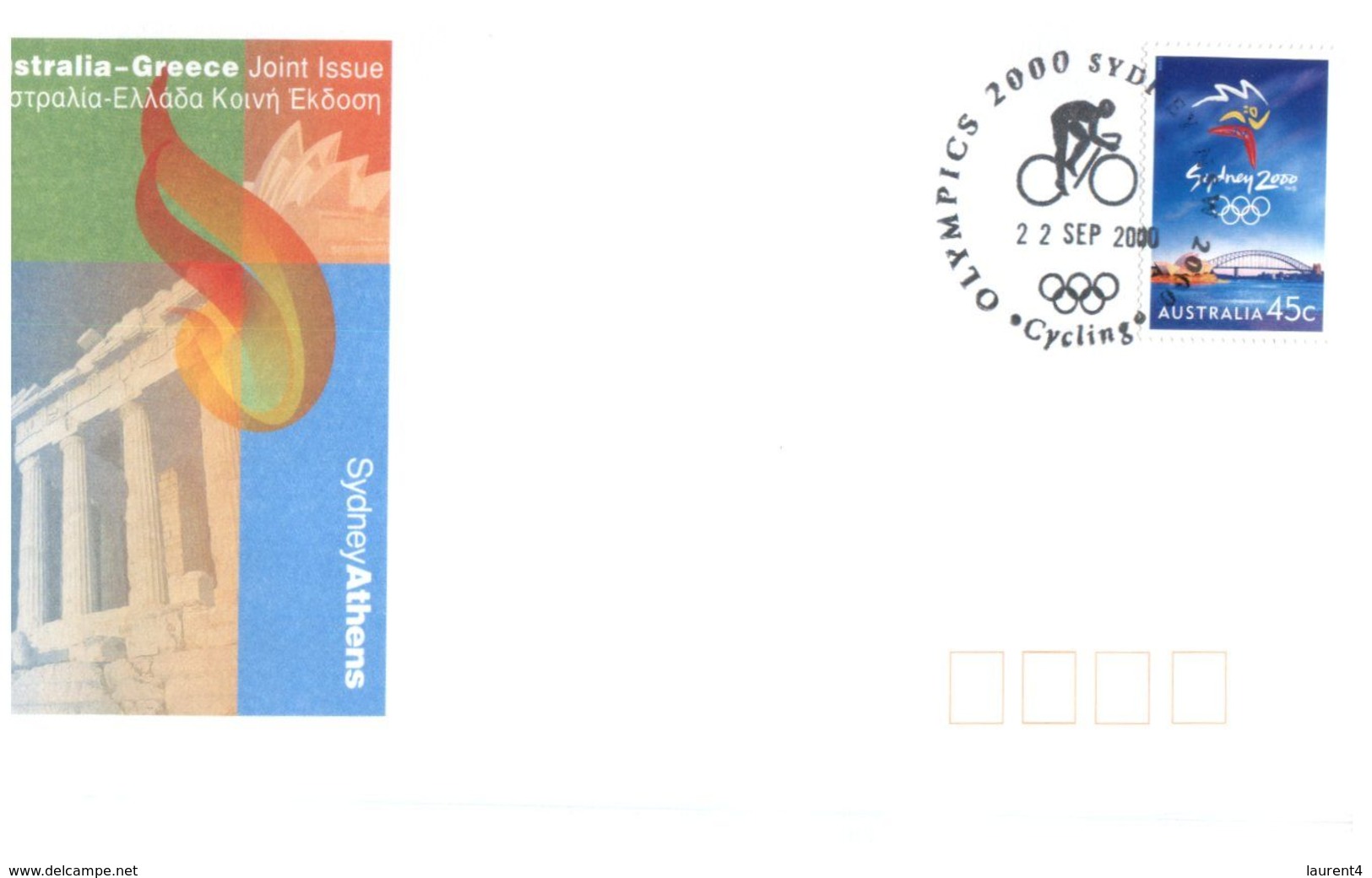 (C 4) Australia - 2000 Olympic Games - set of11 sports cancelled on 22 September 2000