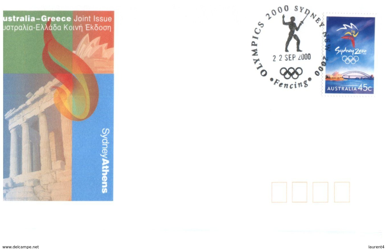 (C 4) Australia - 2000 Olympic Games - set of11 sports cancelled on 22 September 2000