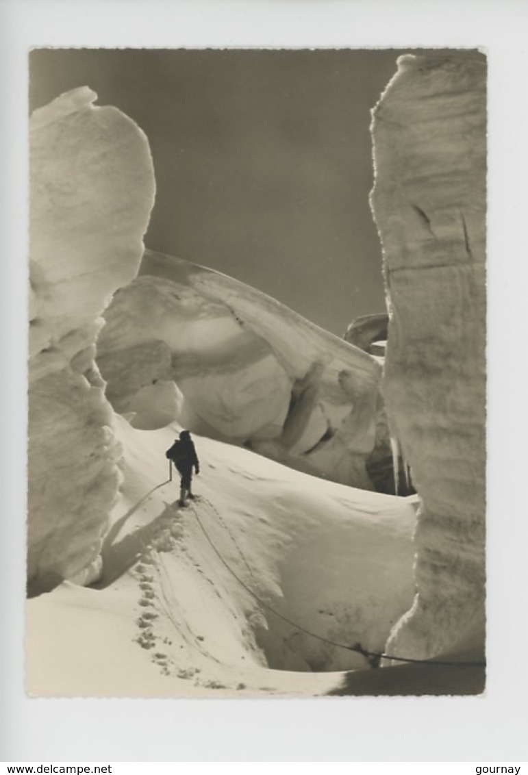 Chamonix Mont Blanc : Séracs Du Géant (cp Vierge N°48 Tairraz - Animée) - Chamonix-Mont-Blanc