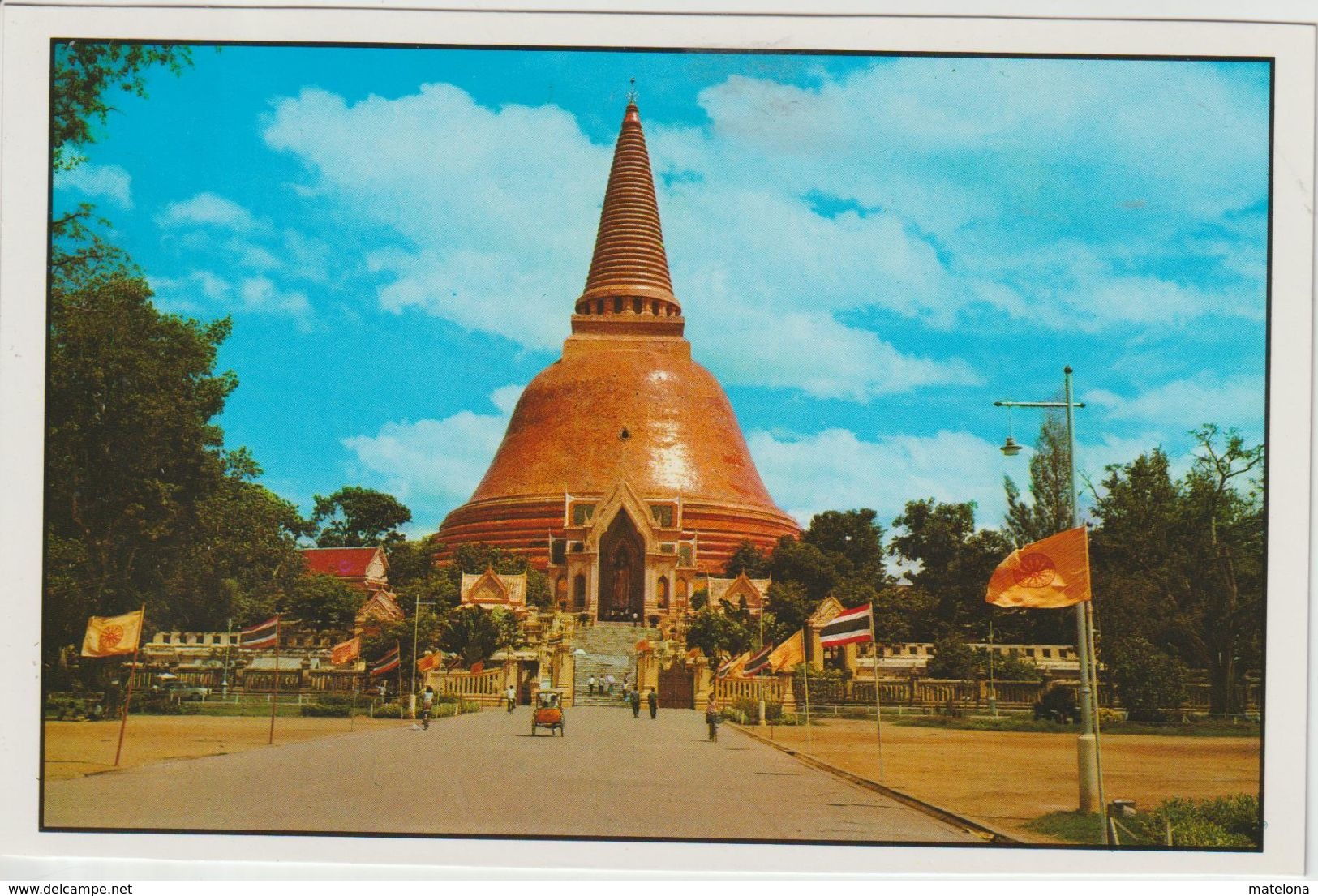 THAÏLANDE THE BIG PAGODA OF WAT PHRA PHATHOMJEDEE NAKORNPHATHOM PROVINCE - Thaïlande