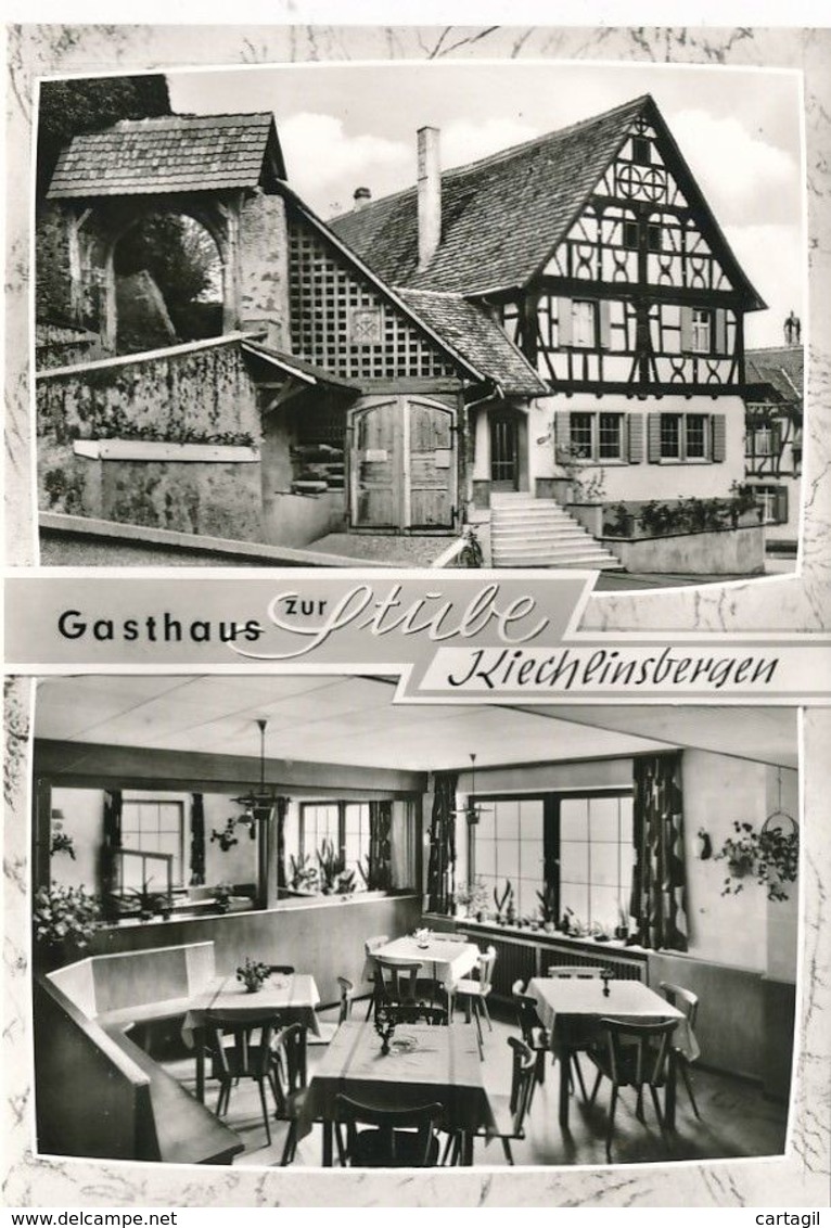 2CPM GF (lot)- Allemagne -Kiechlinsbergen ( Endingen) -Gasthaus  "Zur Stube"zu Verschieden Zeiten -Envoi Gratuit - Endingen