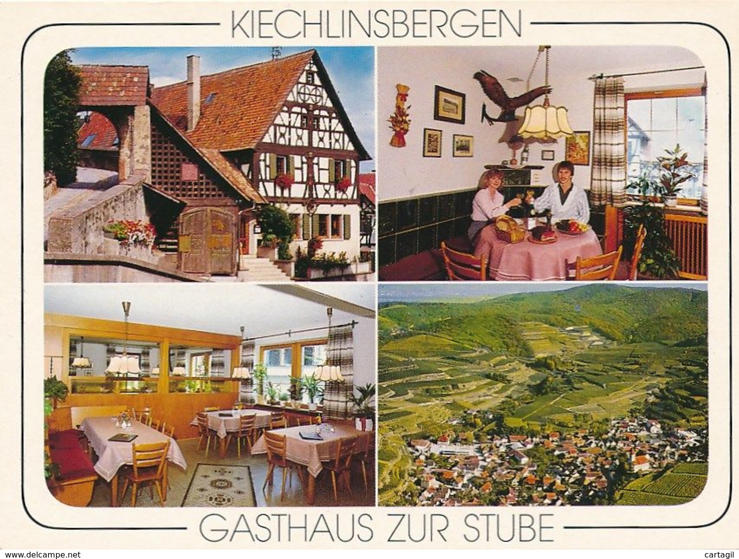 2CPM GF (lot)- Allemagne -Kiechlinsbergen ( Endingen) -Gasthaus  "Zur Stube"zu Verschieden Zeiten -Envoi Gratuit - Endingen