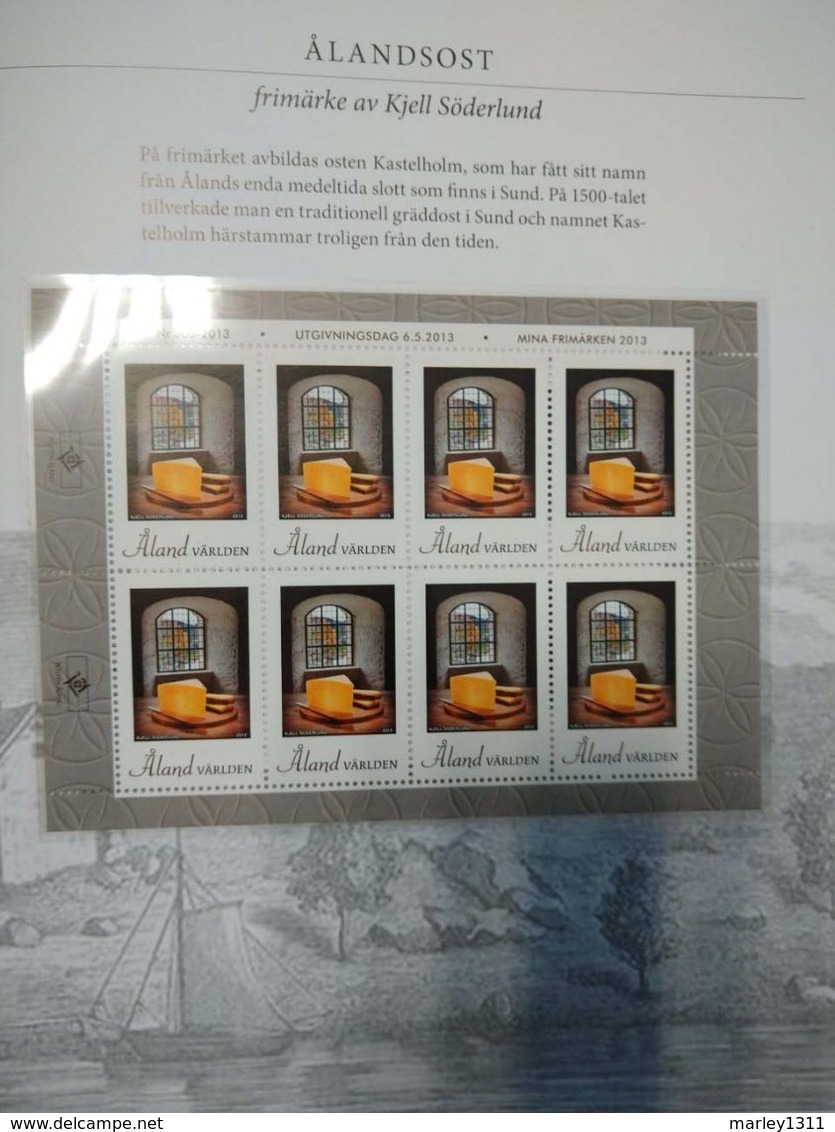 Livre Des Timbres De L'année ALAND 2012-2013 - Aland