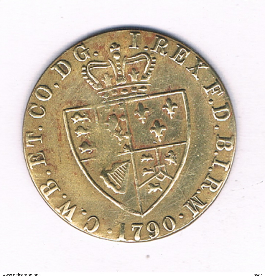 TOKEN 1790  GROOT-BRITANNIE /5529/ - Autres & Non Classés