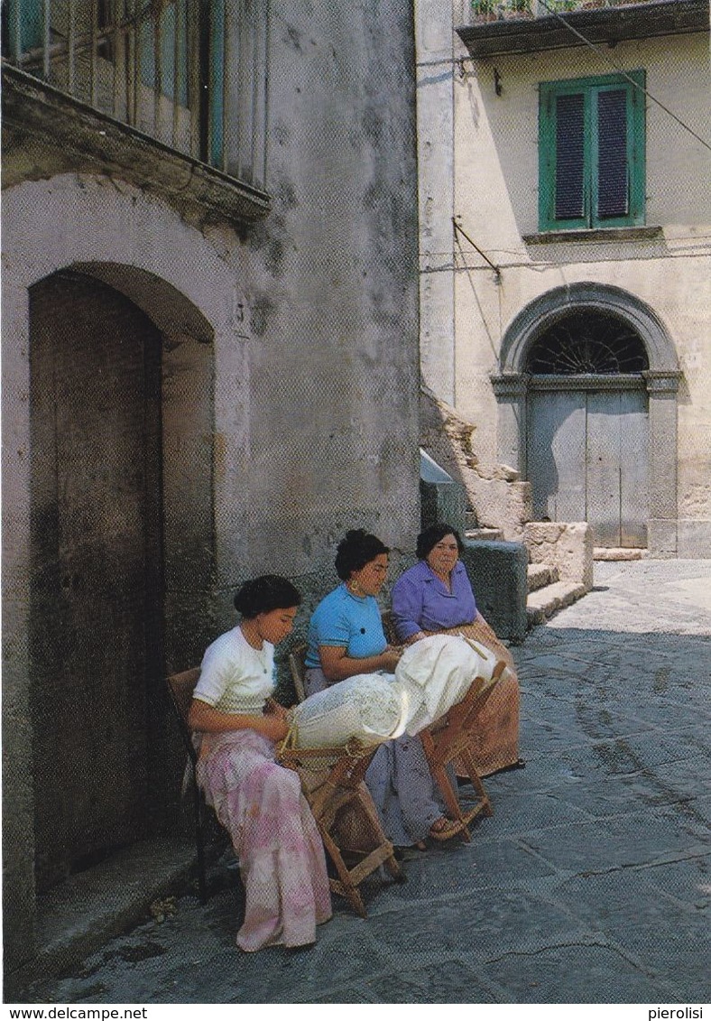 (H036) - ISERNIA - Lavorazione Del Tombolo - Isernia