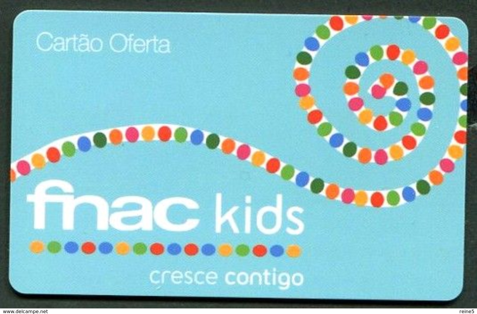 CARTE CADEAU FNAC Pour Les  KIDS  -TRES BON ETAT -REF 4x0-FNAC ENF-img-702G - Cartes Cadeaux