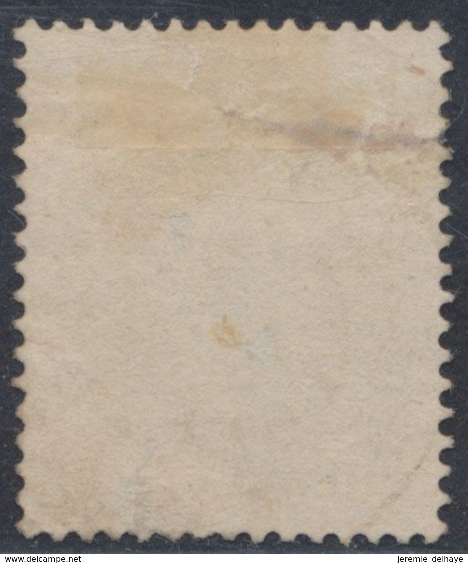 émission 1869 - N°31 Obl Double Cercle "Barvaux" (1875). Belle Frappe / Collection Spécialisée, Défaut Réparé En Dessous - 1869-1883 Leopold II