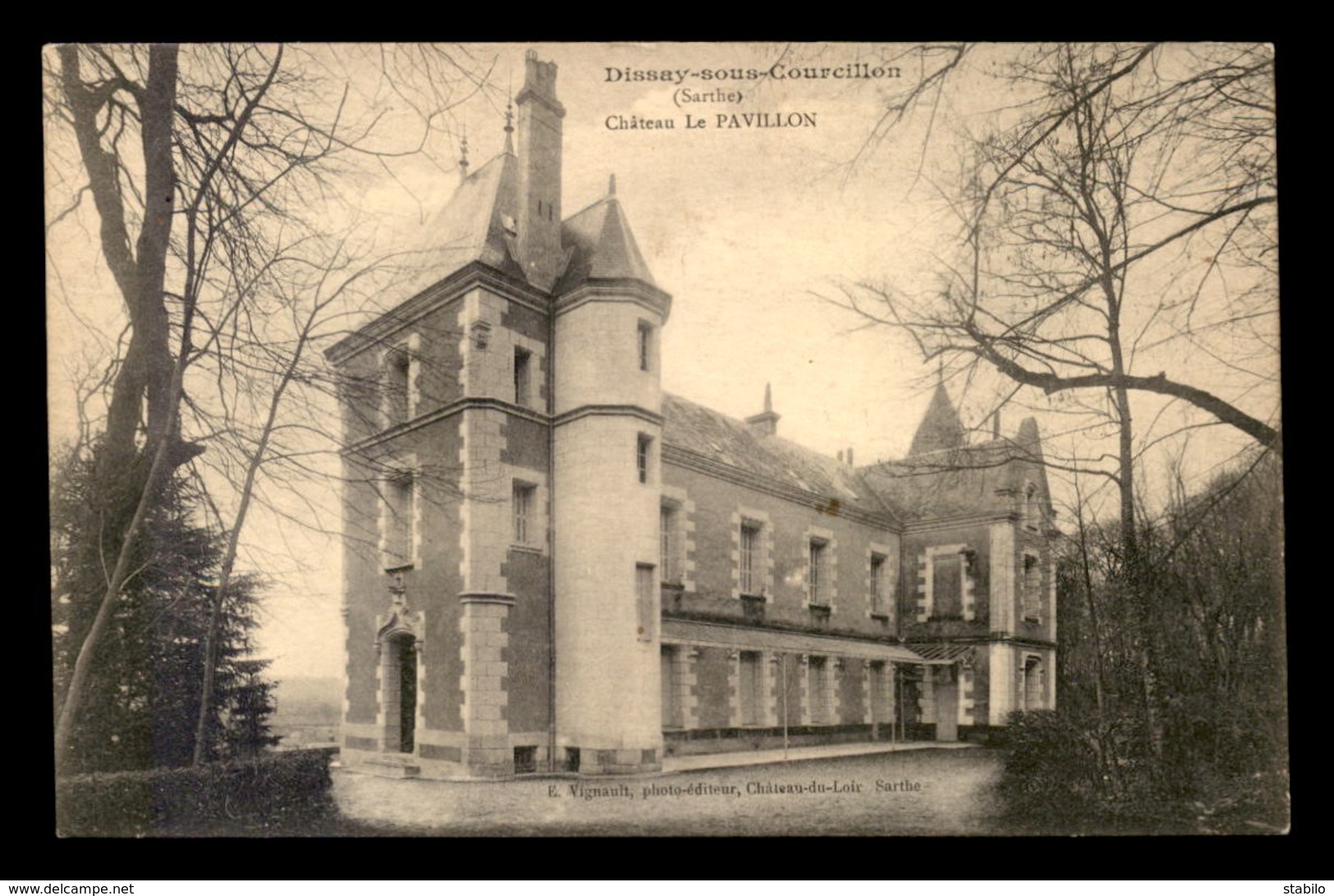 72 - DISSAY-SOUS-COURCILLON - CHATEAU LE PAVILLON - Other & Unclassified