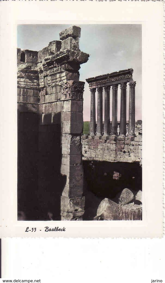 Lebanon - Liban, Baalbeck, The Six Columns Of The Jupiter Temple, Unused - Libano