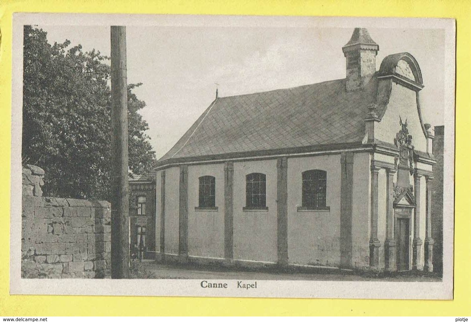 * Canne (Riemst - Limburg) * (Foto Centraal, Smeermaas) Kapel, Chapelle, Unique, TOP Rare, Old - Riemst