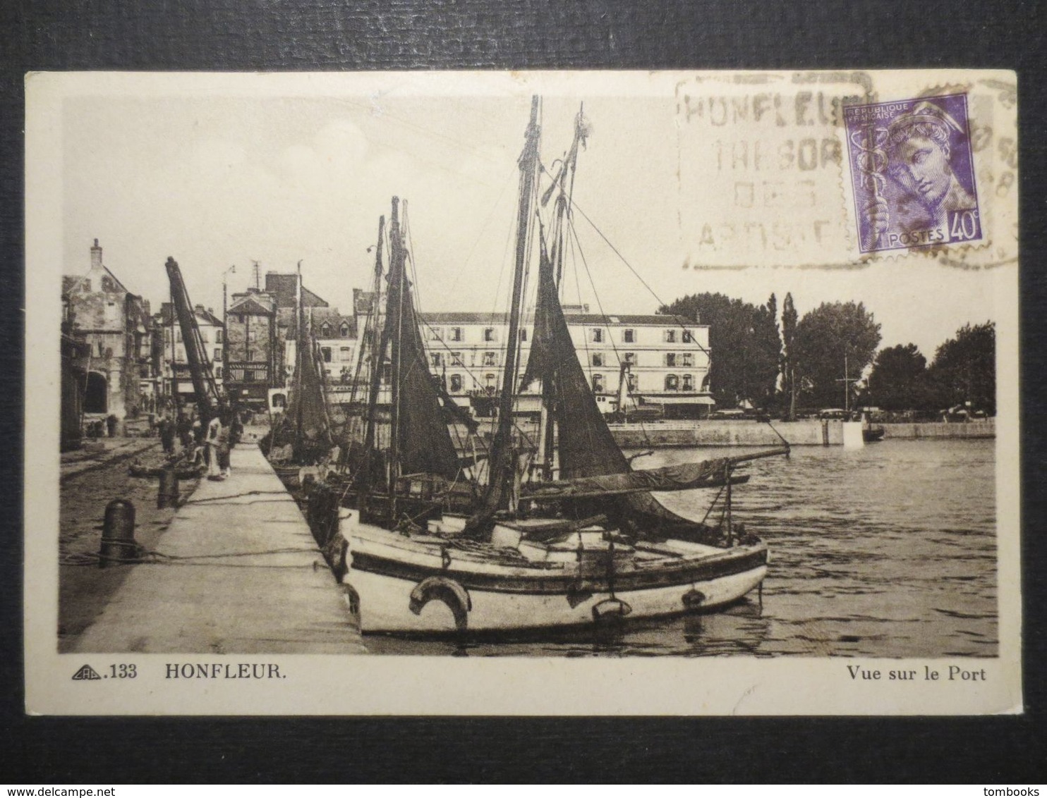 14 - Honfleur - CPA   - Vue Sur Le Port - CAP N° 133  - TBE - 1935 - Honfleur