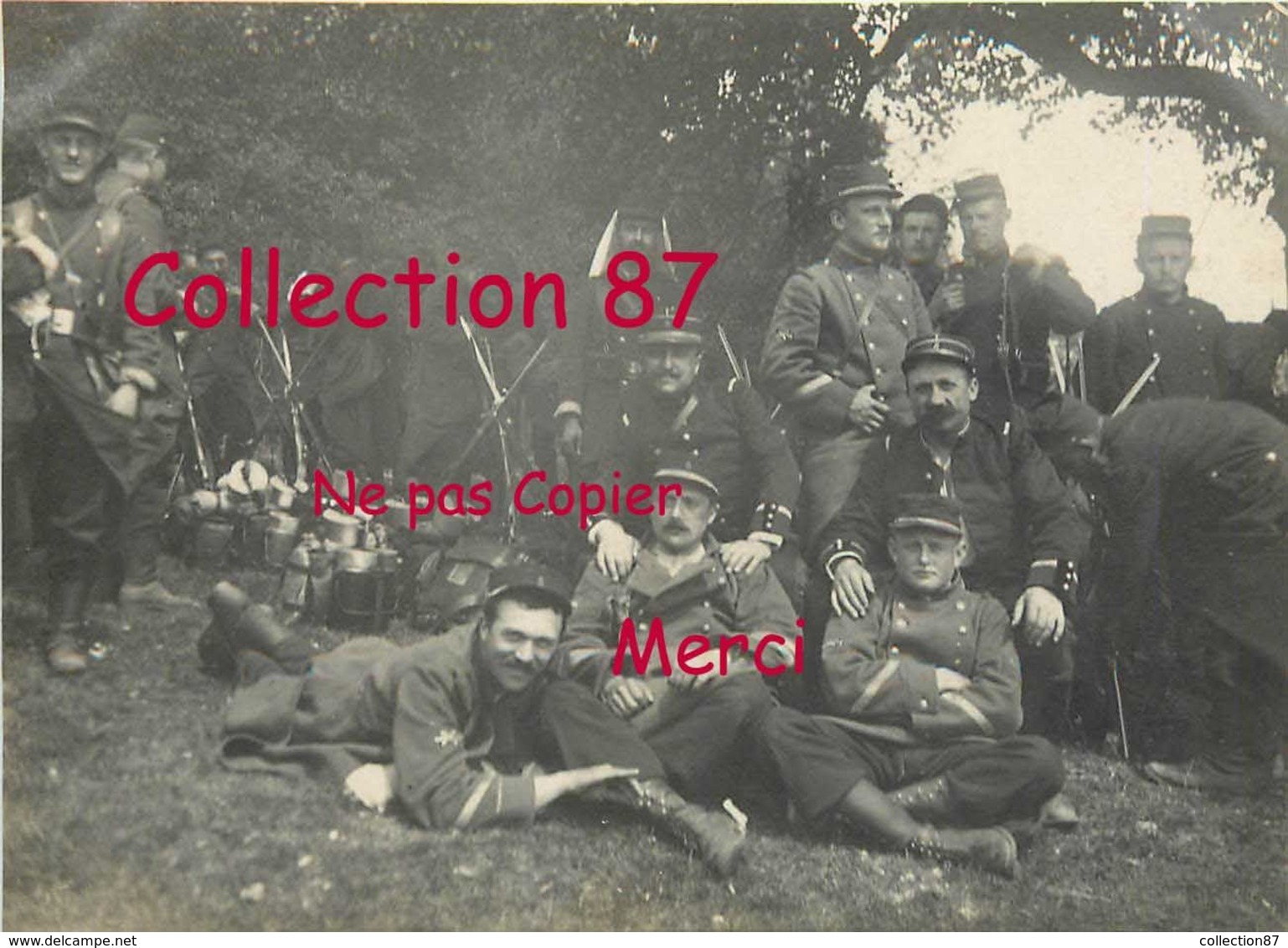 78 ☺♥♥ St NOM La BRETECHE - VAL MARTIN < SOUS OFFICIERS Aux MANOEUVRES Du Du 5e REGIMENT Du GENIE < DETAILS DESCRIPTION - St. Nom La Breteche