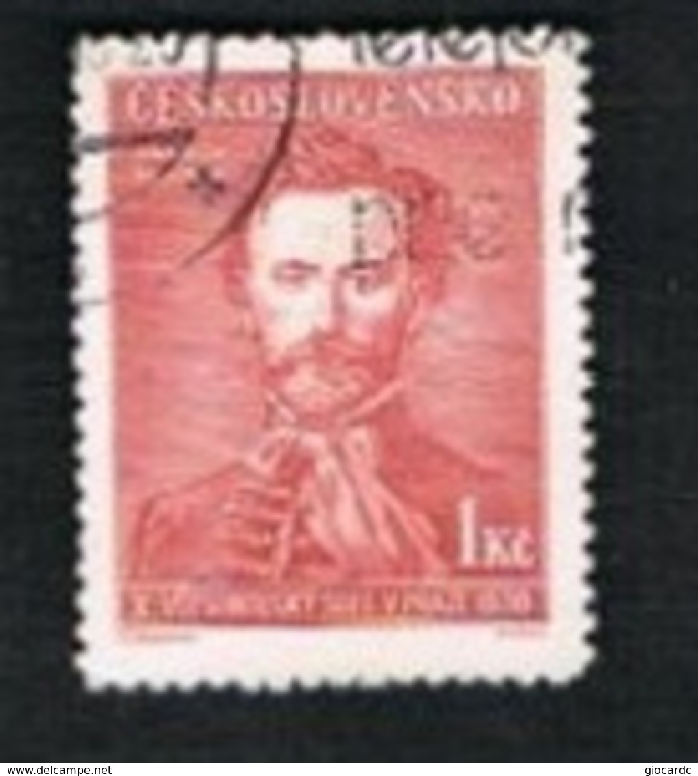 CECOSLOVACCHIA (CZECHOSLOVAKIA) - SG 385 - 1938 SOKOL SUMMER GAMES: J. FUGNER - USED° - Usati