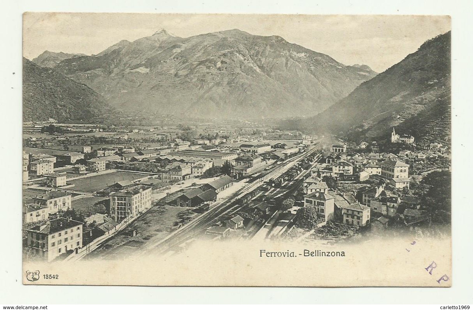 FERROVIA - BELLINZONA  - NV  FP - Autres & Non Classés