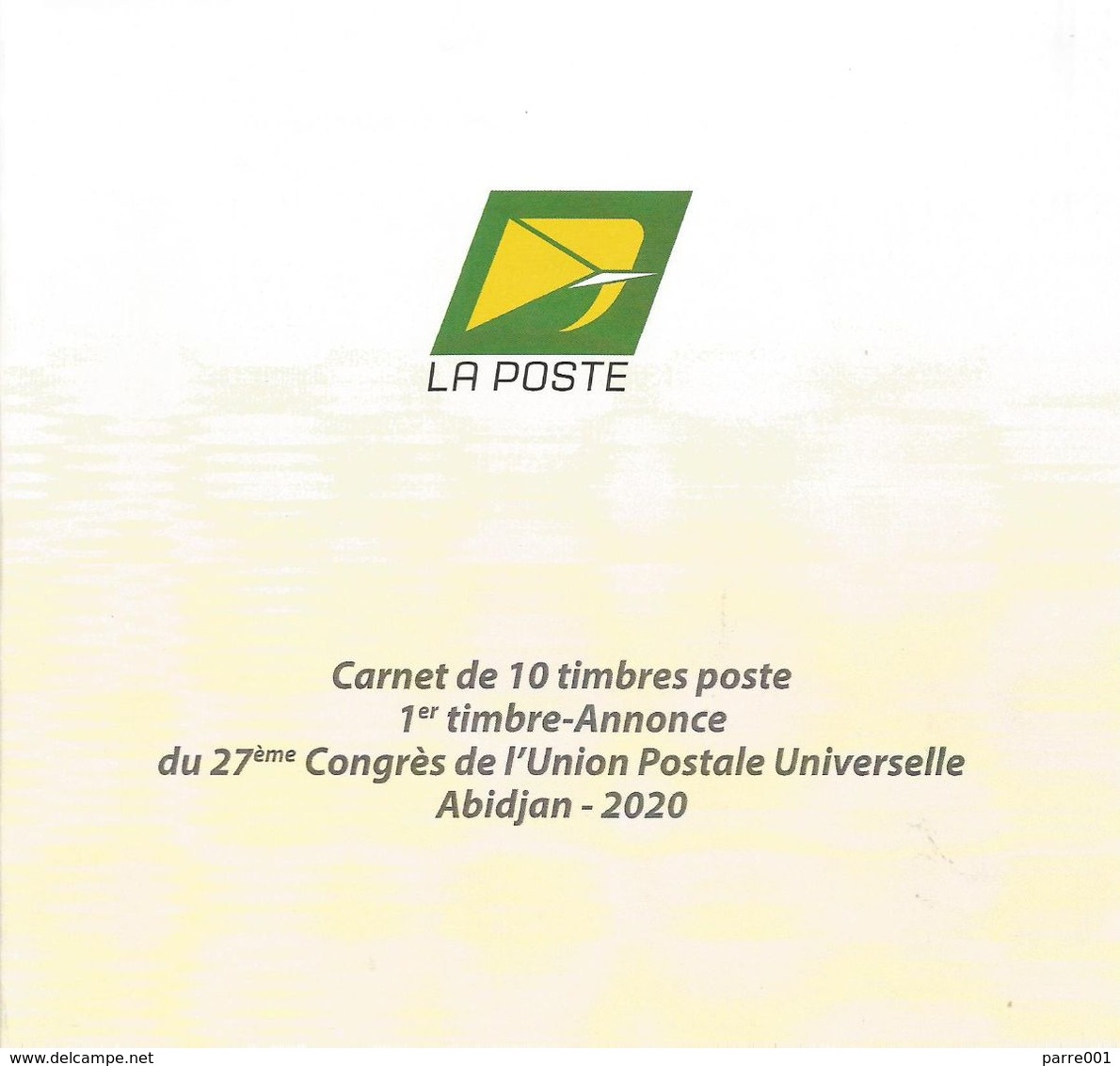 Cote D'Ivoire Ivory Coast 2018 UPU Congres Elephant Booklet Carnet - UPU (Unione Postale Universale)