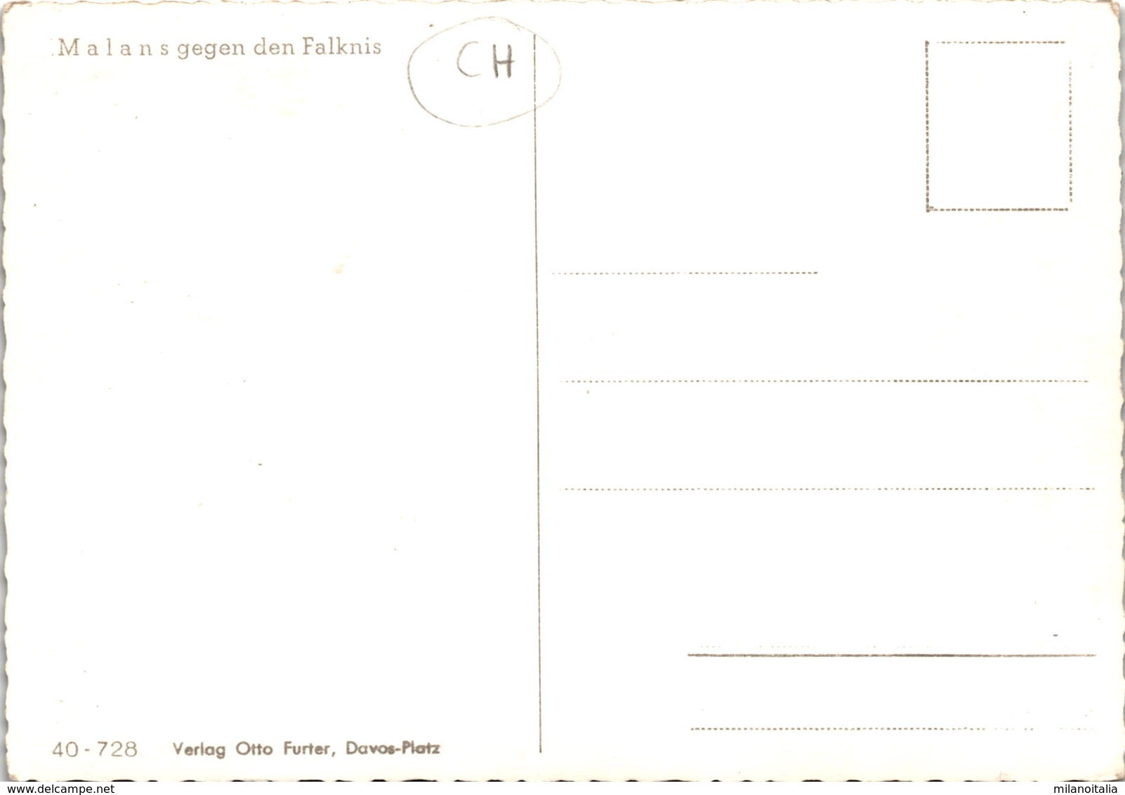 Malans Gegen Den Falknis (40-728) - Malans